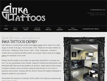 Tablet Screenshot of inkatattoos.com